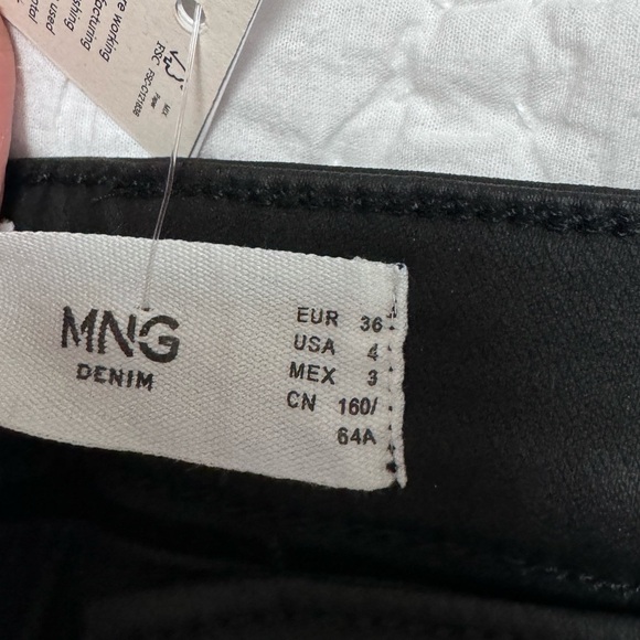 NWT Waxed Skinny High Waist Regular Pants in Size 4 - Picture 9 of 13